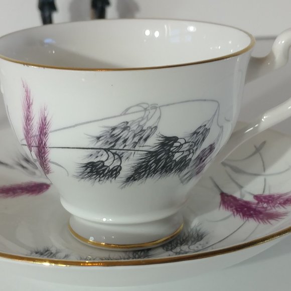 B & C Bone China Cup and Saucer - Picture 3 of 6